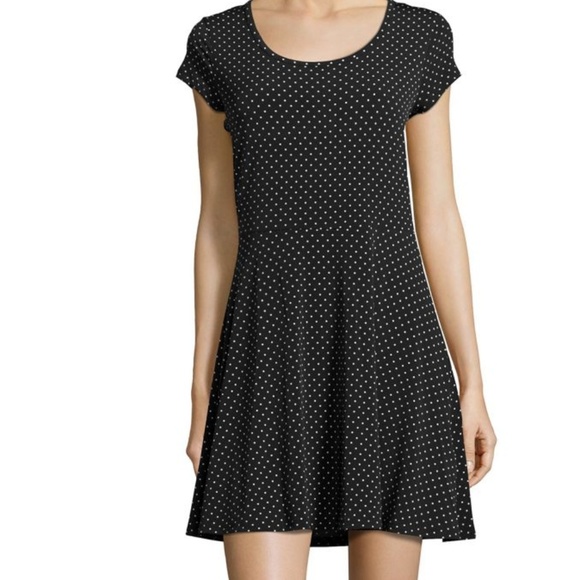 Michael Kors Polka Dot Fit & Flare Dress NEW! - Picture 1 of 4